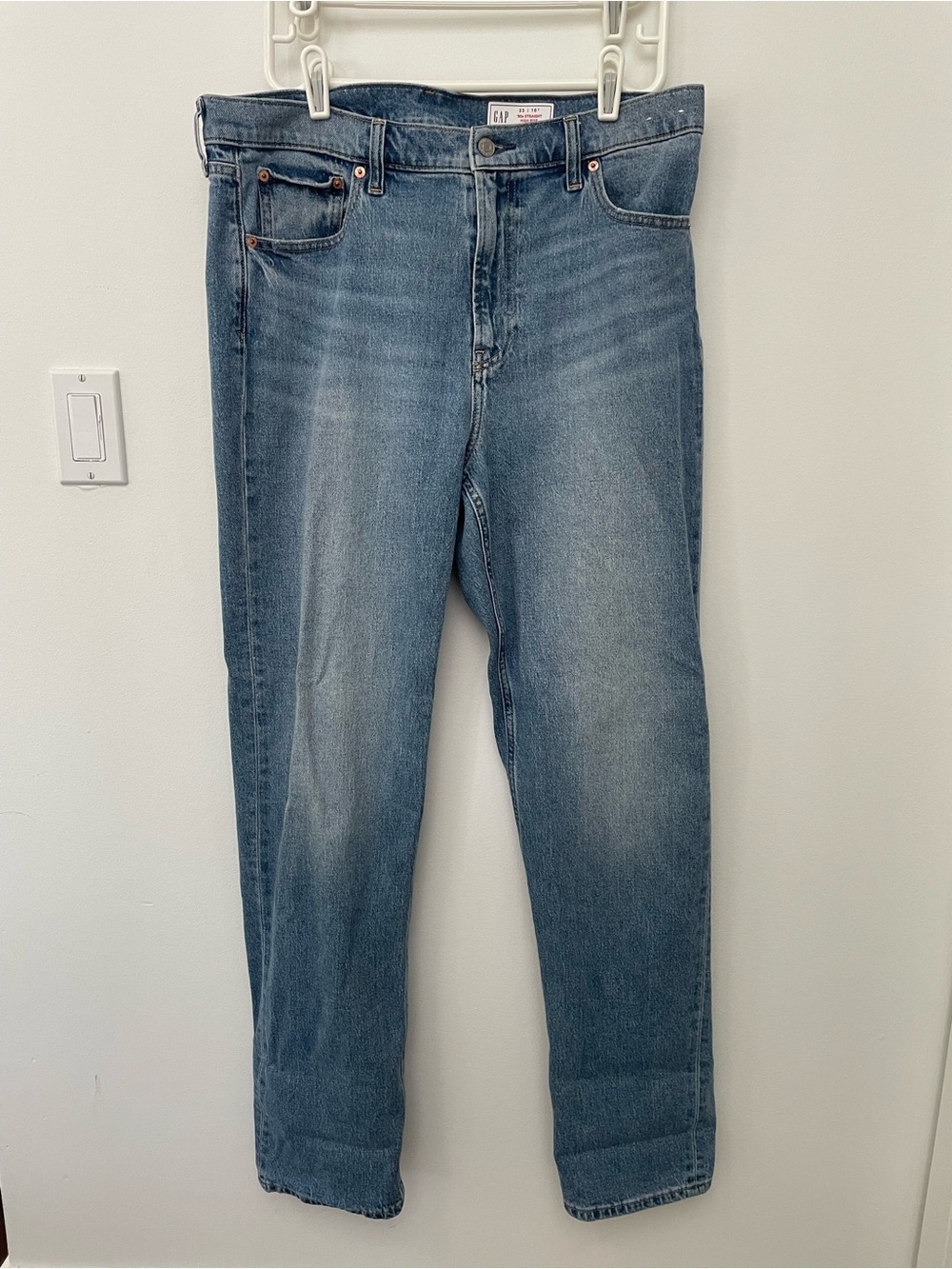 Gap Women’s 90s straight highrise jeans size 33